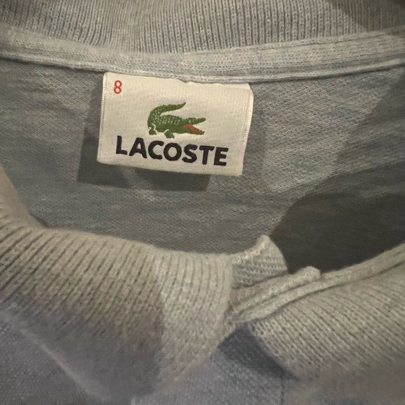 Lacoste long sleeve pique cotton polo. NEVER WORN. - Picture 2 of 2